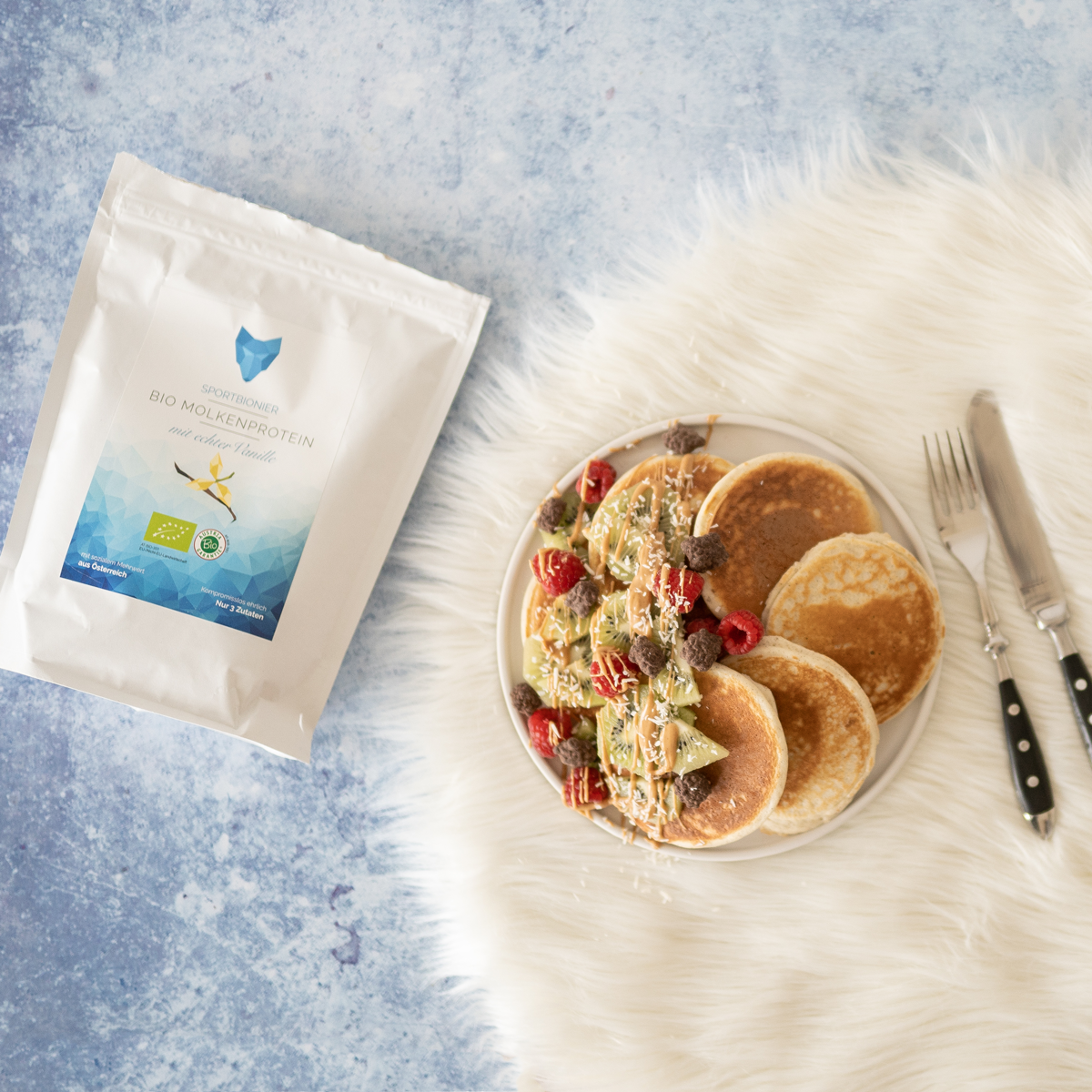 Sportbionier Bio Bourbon Vanille und Kardomom – Natürliches Whey Protein ohne Zusätze