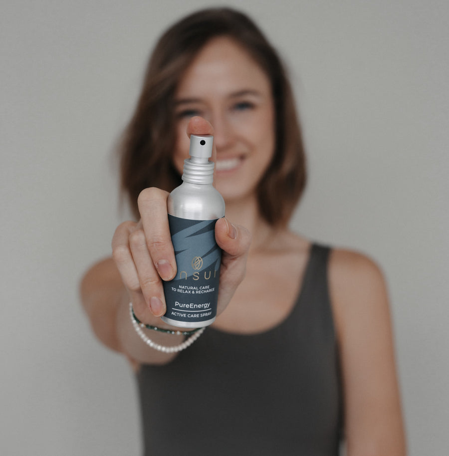 INSUI Active Care Spray PureEnergy – Regeneration nach Rennrad, Gravel & Bikepacking