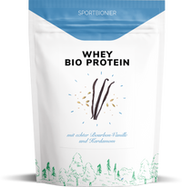 Sportbionier Bio Bourbon Vanille und Kardomom – Natürliches Whey Protein ohne Zusätze