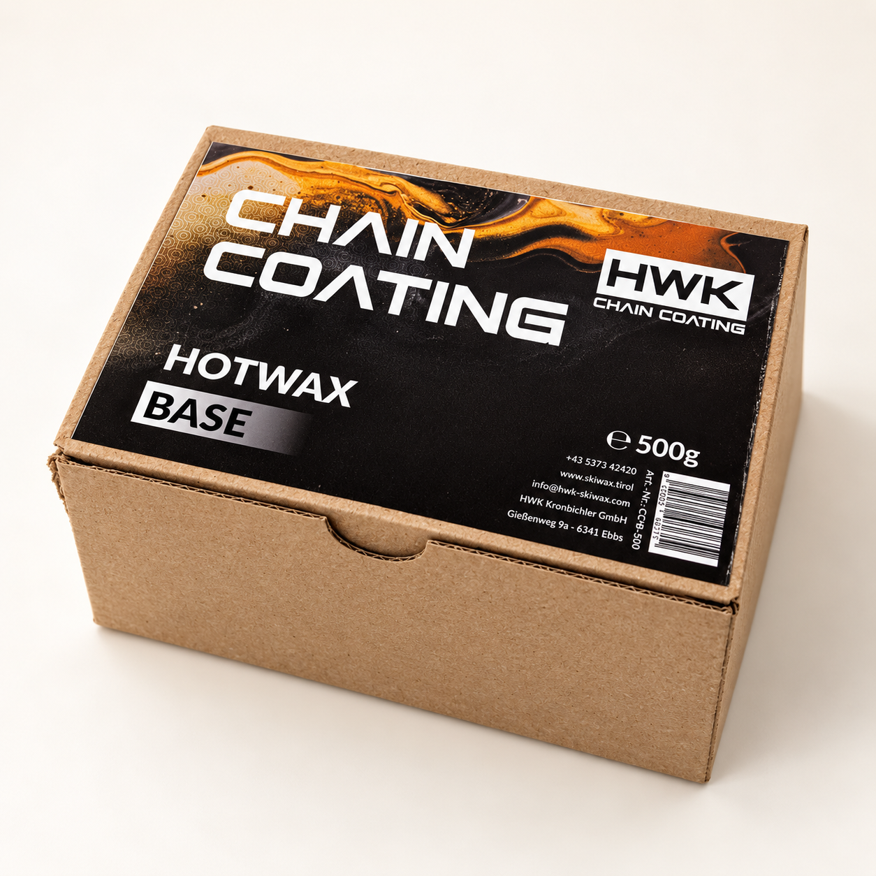 HWK Hotwax Base Kettenwachs 500 g in der Originalverpackung